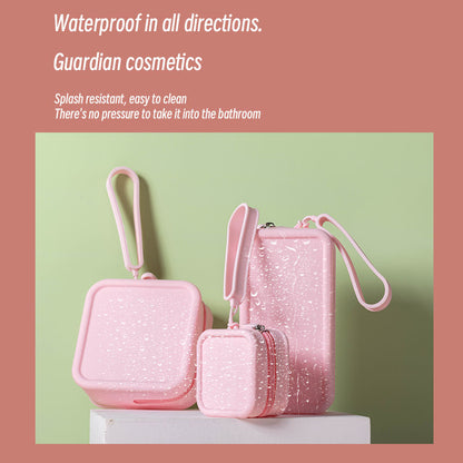 Silicone Travel Cosmetic Bag for Women
