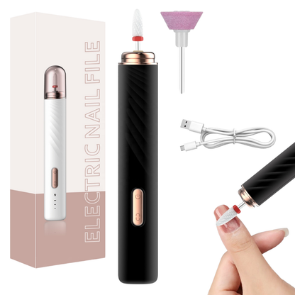 Portable USB Rechargeable Electric Nail Drill Kit