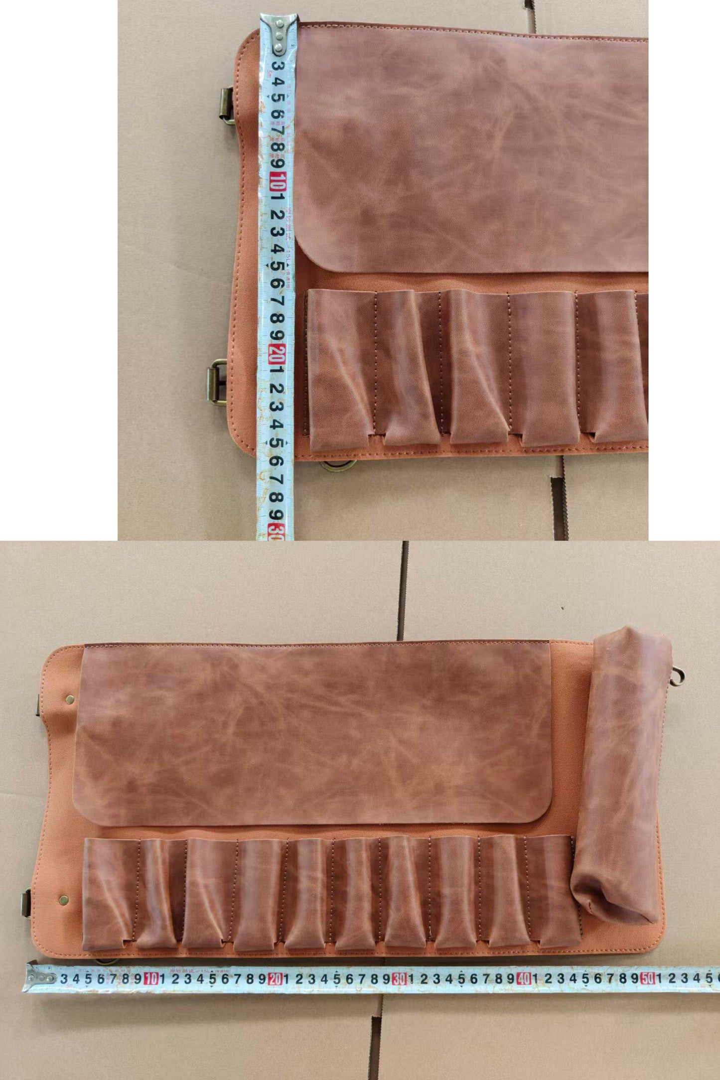 Professional Wood Carving & Whittling Tool Kit with Leather Storage Roll