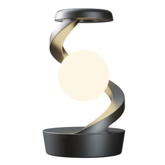 S-Shape Magnetic Levitation Moon Lamp – Gesture Control RGB Desk Light