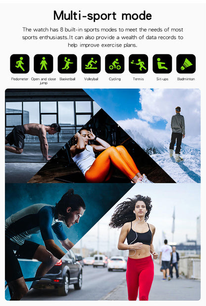 Bluetooth Calling Smart Watch with Health & Fitness Tracker