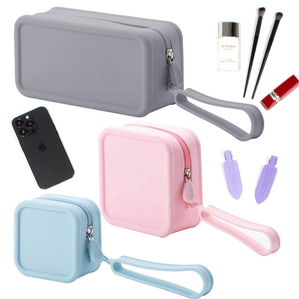 Silicone Travel Cosmetic Bag for Women