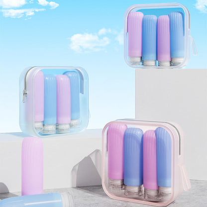 Portable Waterproof Silicone Makeup Bag