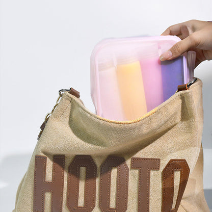 Portable Waterproof Silicone Makeup Bag