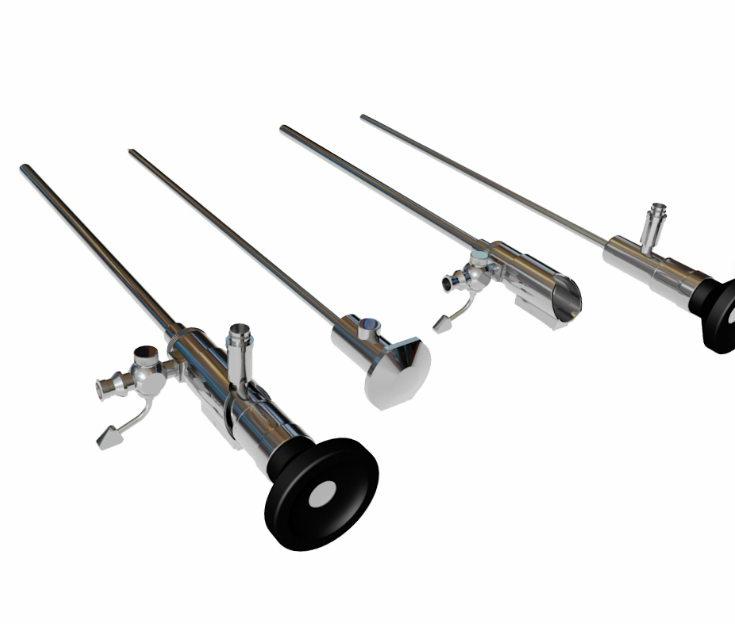 4mm 30° Dual-Port Rigid Endoscope for Spinal Surgery