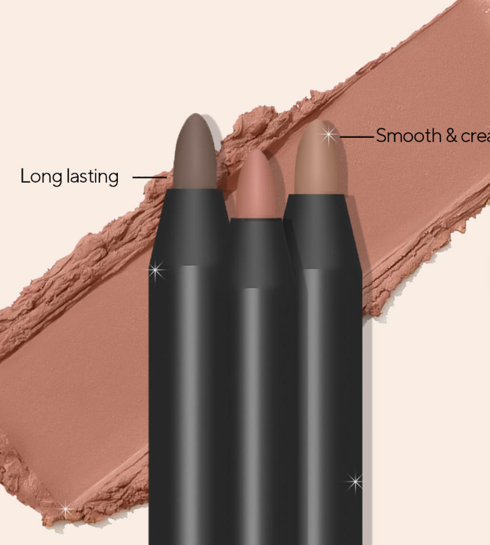 Matte Lip Gloss and Lip Liner Set