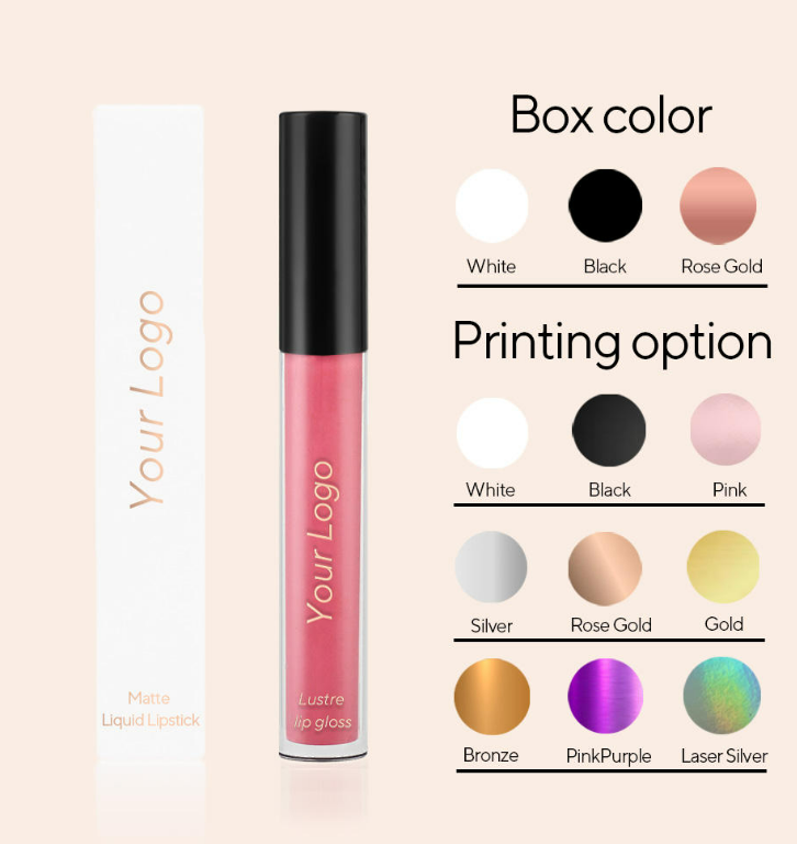 Matte Lip Gloss and Lip Liner Set