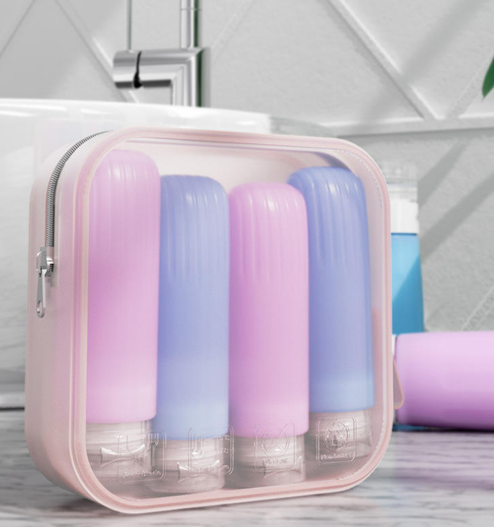 Portable Waterproof Silicone Makeup Bag