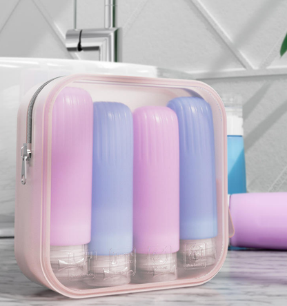 Portable Waterproof Silicone Makeup Bag